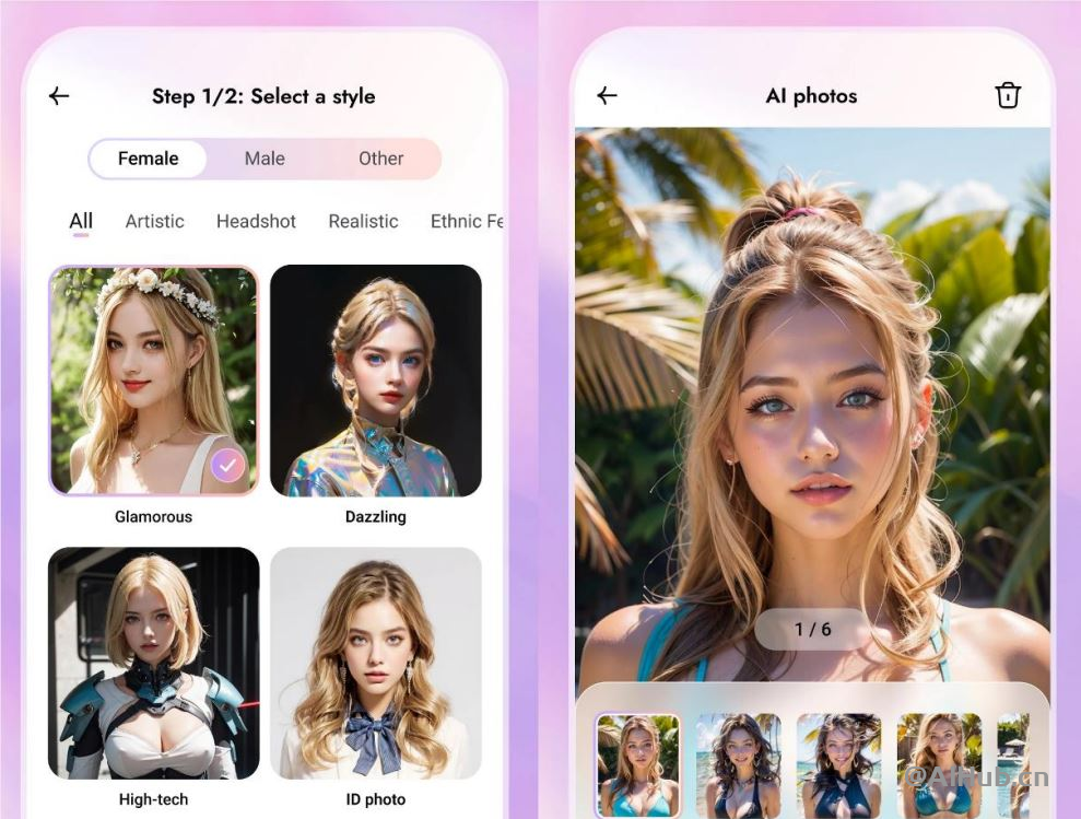Pixpic-AI艺术照片生成器