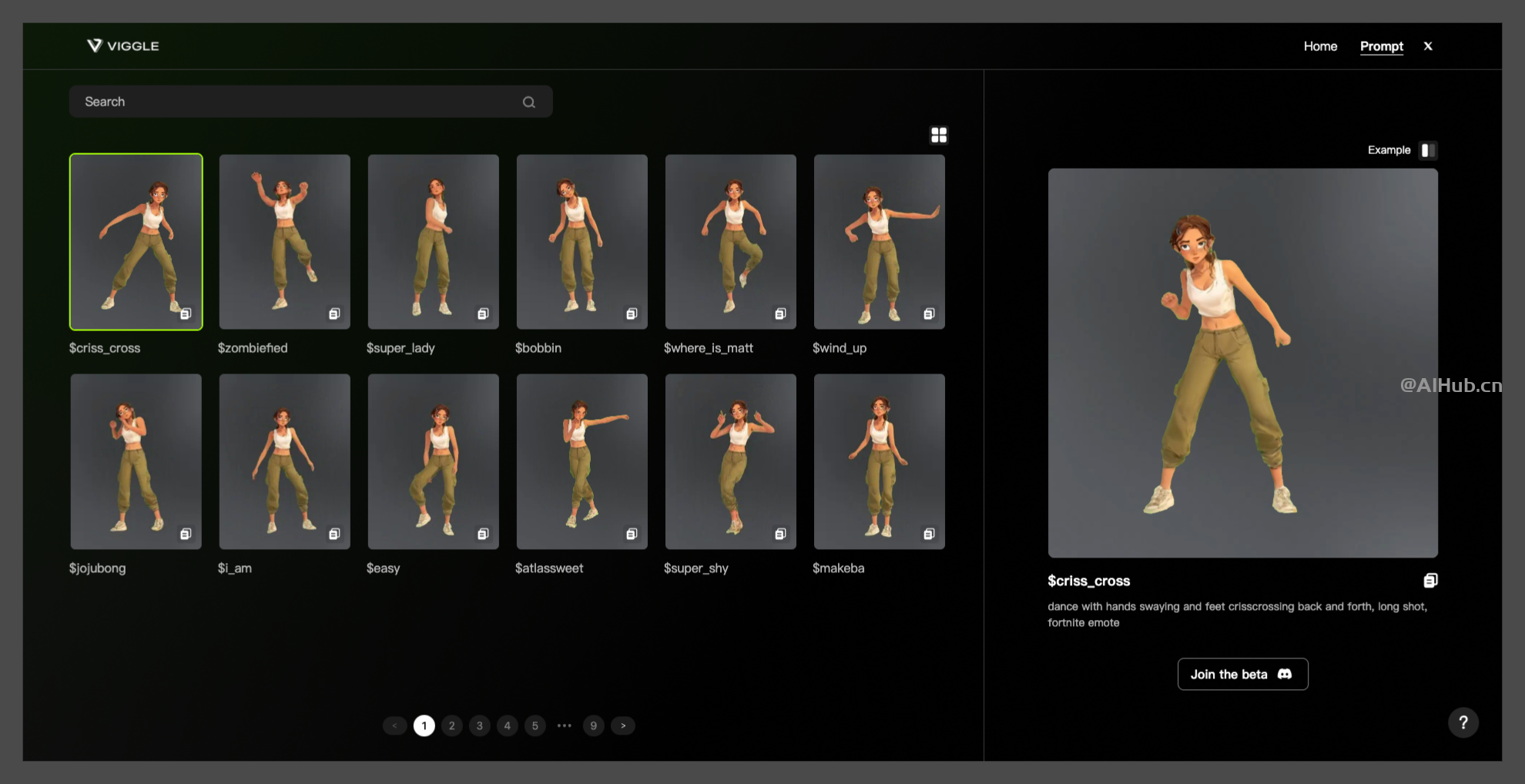 Viggle-可生成平台