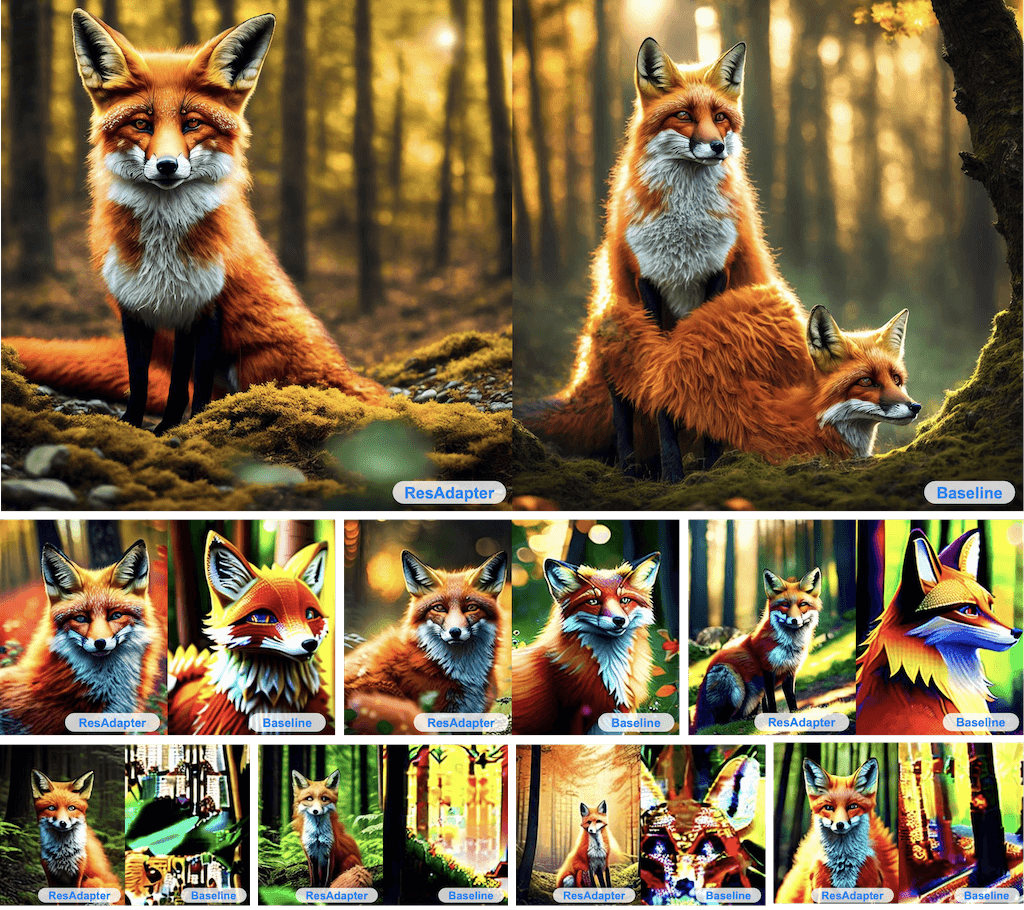 ResAdapter-字节跳动推出的AI图像分辨率适配器