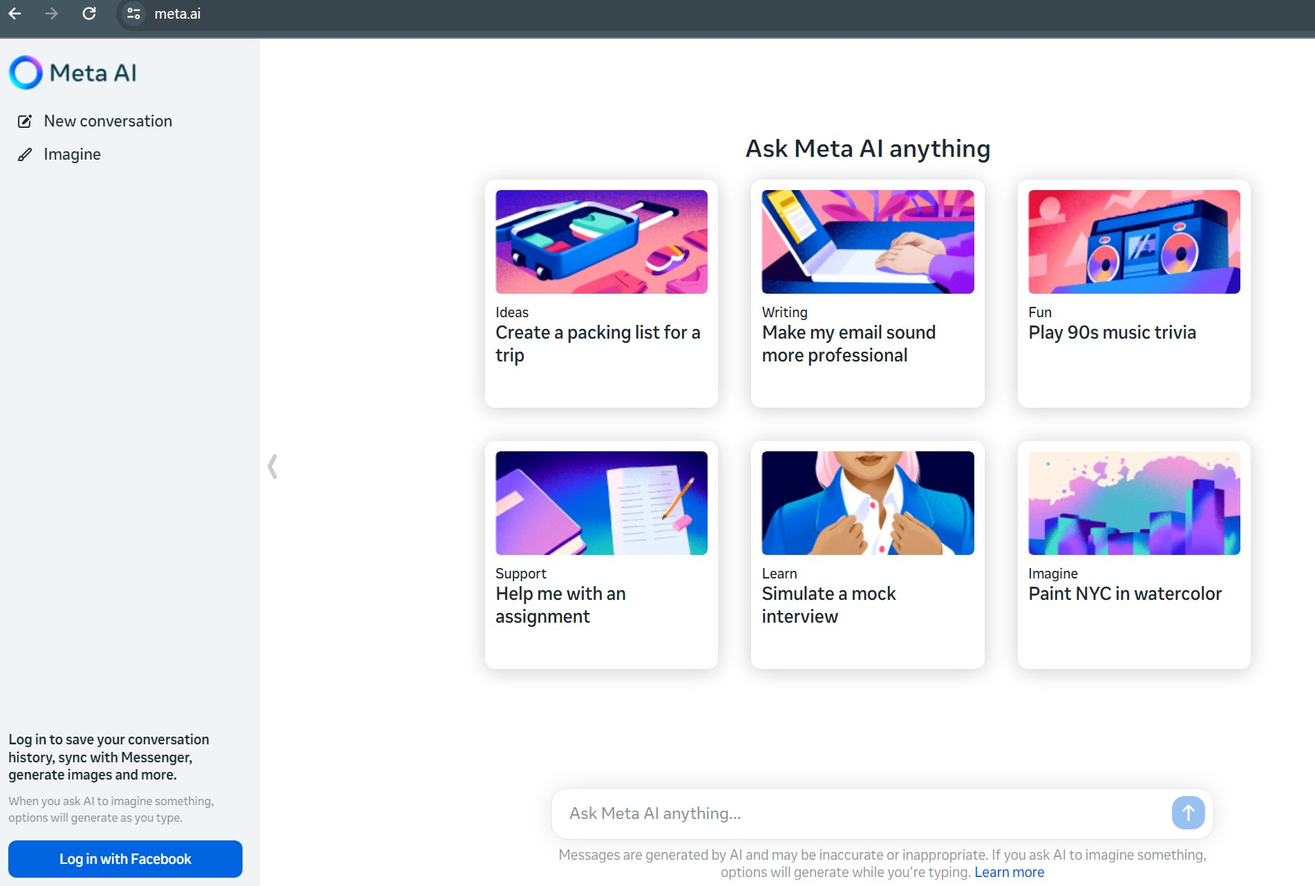 Meta AI 助手-Meta推出的免费AI智能助手