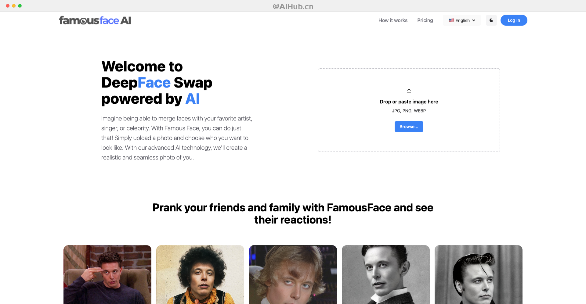 FamousFace-在线AI换脸工具
