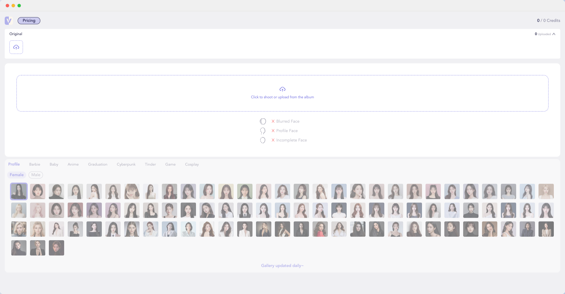 Selfie Vibe-AI头像生成器