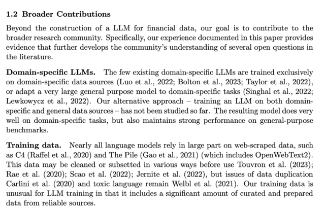 彭博社-BloombergGPT金融大模型