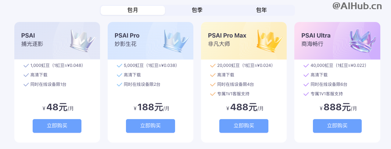 PhotoStudio AI-虹软推出的在线AI商拍平台
